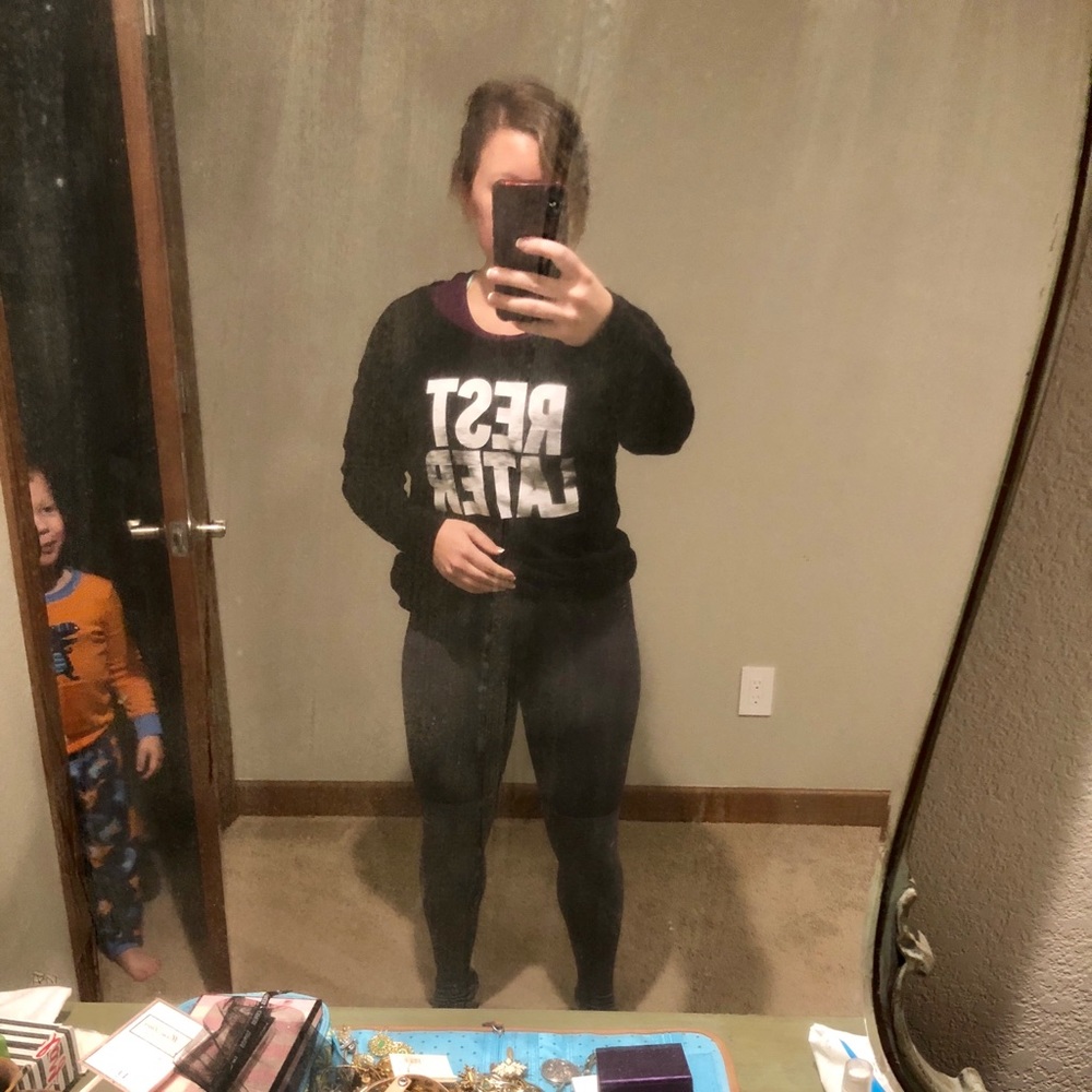 Gymshark gray seamless leggings